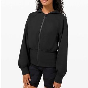 NWT lululemon hugged-waist cotton zip hoodie 4